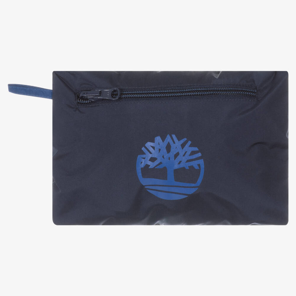 Timberland-جاكيت هودي واقي من الرياح تينز ولادي لون أزرق | Childrensalon Outlet