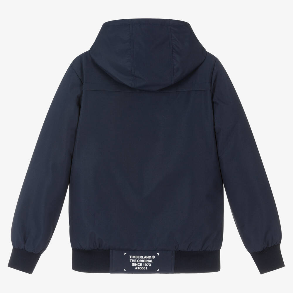 Timberland-Синяя куртка для мальчиков-подростков | Childrensalon Outlet
