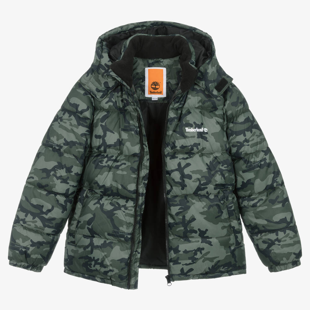Camouflage boys coat hot sale