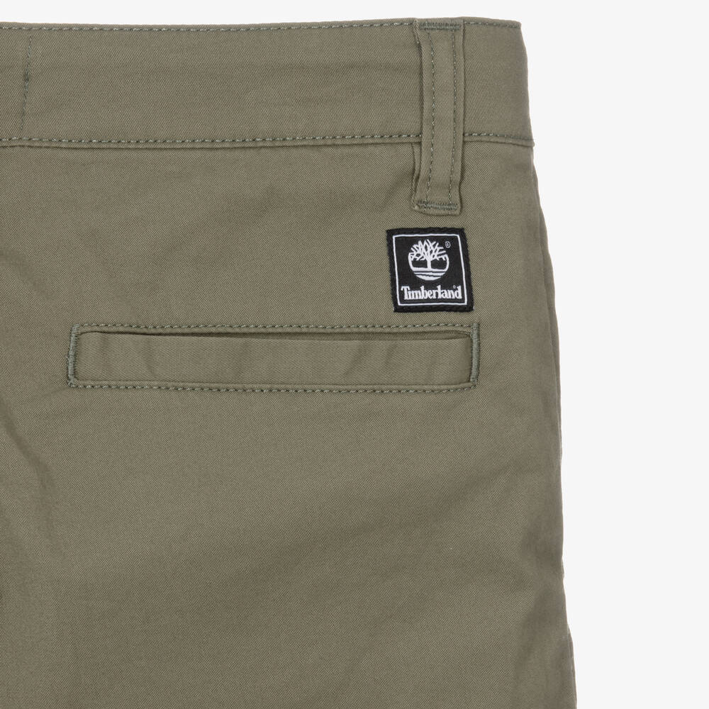新品入荷 Green Boys Teen - Timberland Cotton Shorts Chino パンツ