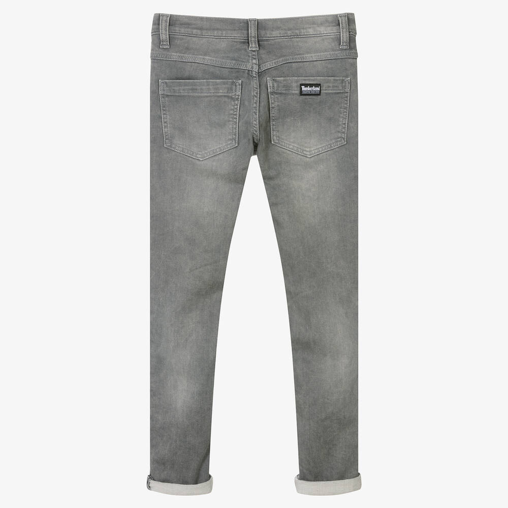 Timberland-Серые узкие джинсы для подростков | Childrensalon Outlet