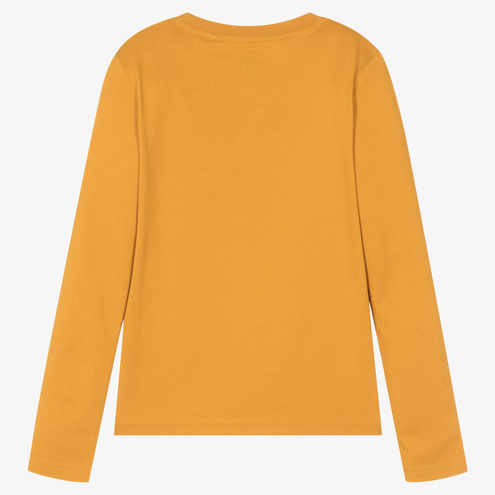 Timberland-Желтый топ из органического хлопка | Childrensalon Outlet