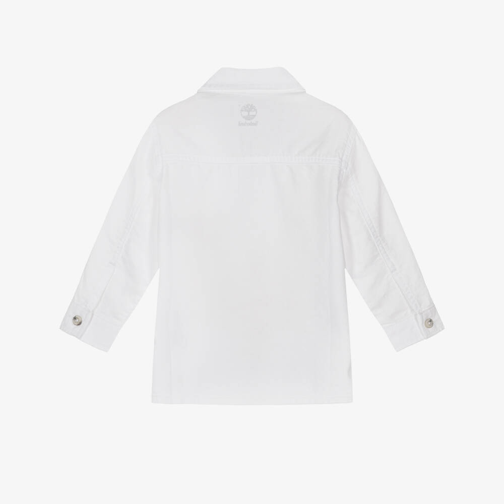 Timberland-White Shirt | Childrensalon Outlet