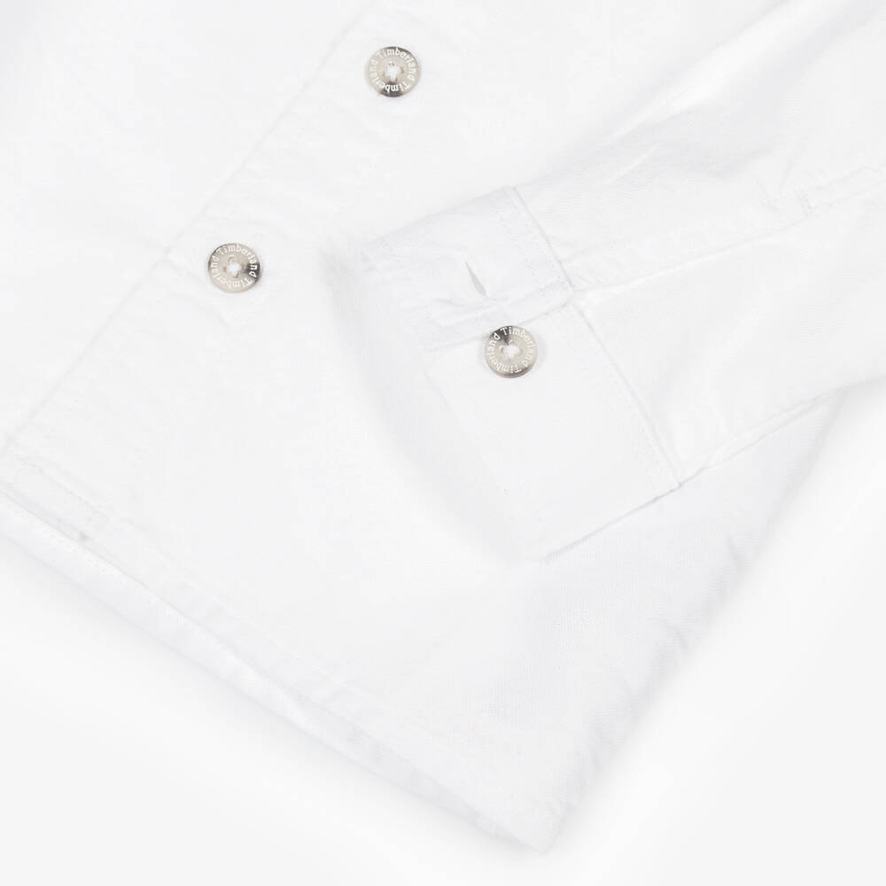 Timberland-White Shirt | Childrensalon Outlet