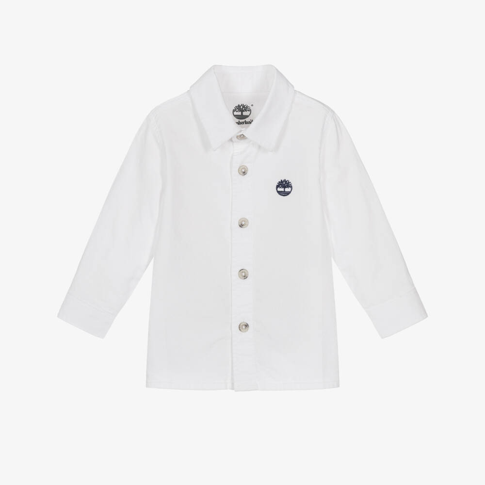 Timberland-White Shirt | Childrensalon Outlet