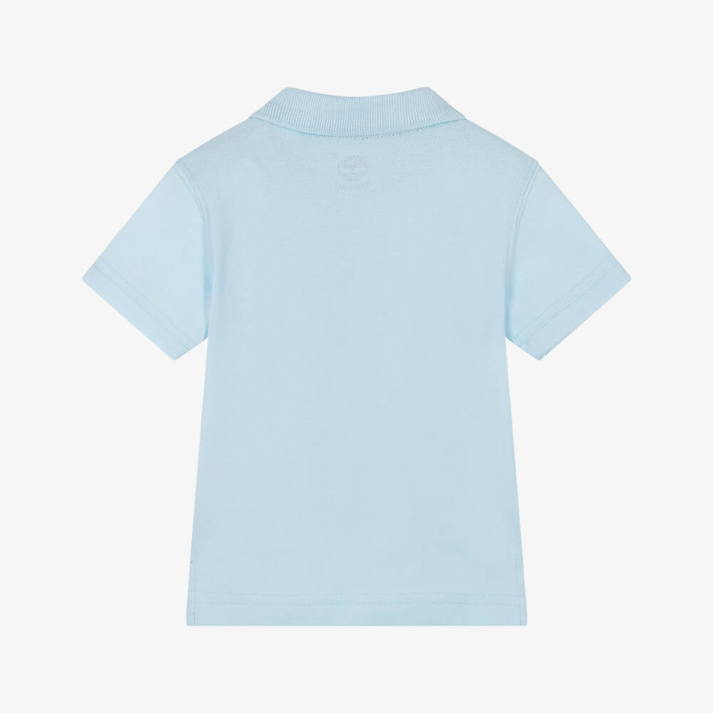 Timberland-Young Gentleman's Sky Piqué Polo | Childrensalon Outlet