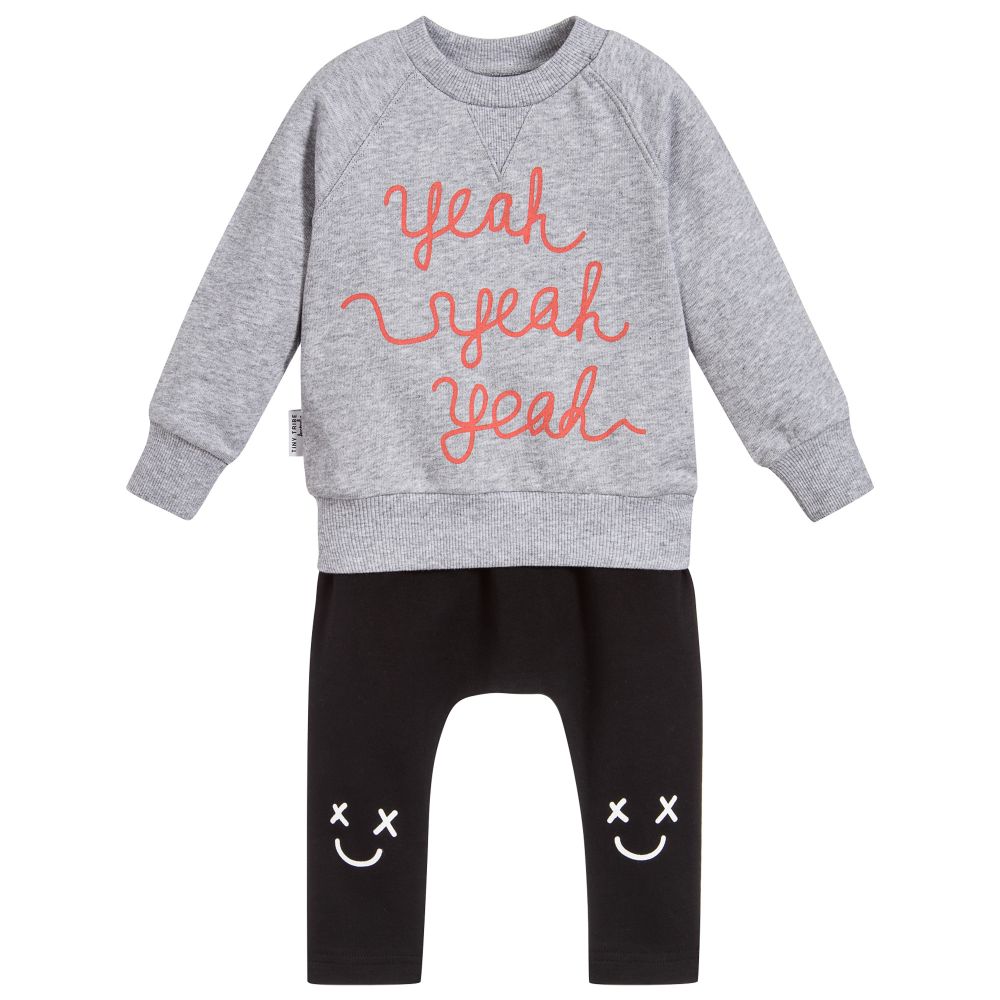 Tiny Tribe - Cotton Baby Tracksuit | Childrensalon