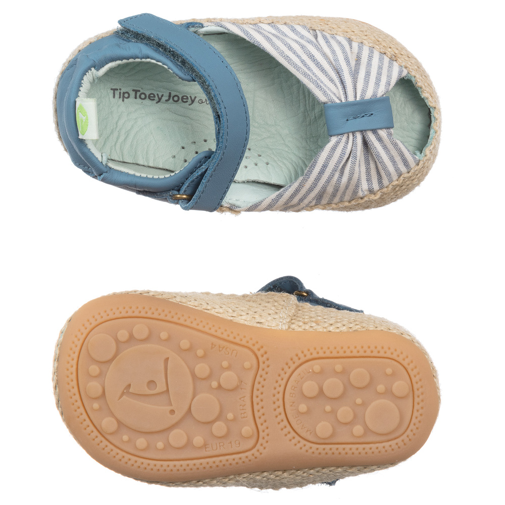 Tip Toey Joey-Голубые эспадрильи для девочек | Childrensalon Outlet