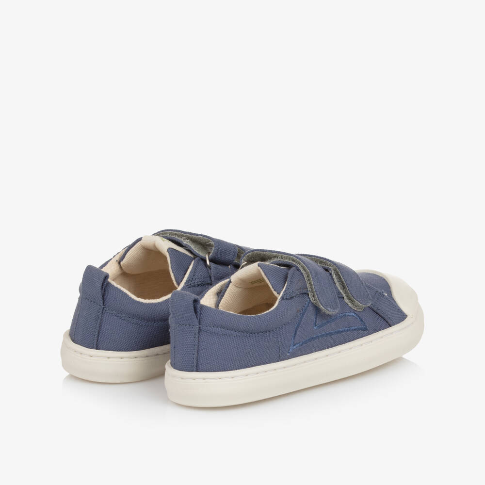 Tip Toey Joey-Blue Velcro Trainers | Childrensalon Outlet