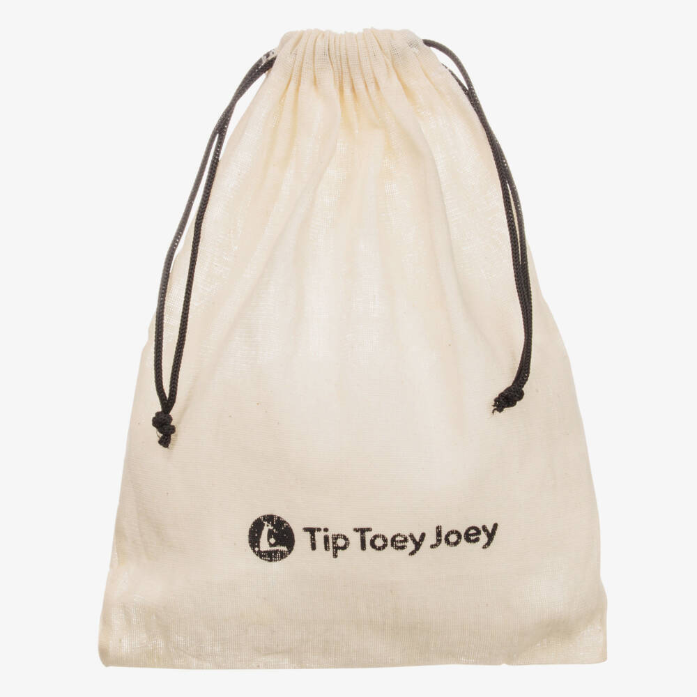 Tip Toey Joey-Кожаные кроссовки цвета голубой металлик | Childrensalon Outlet