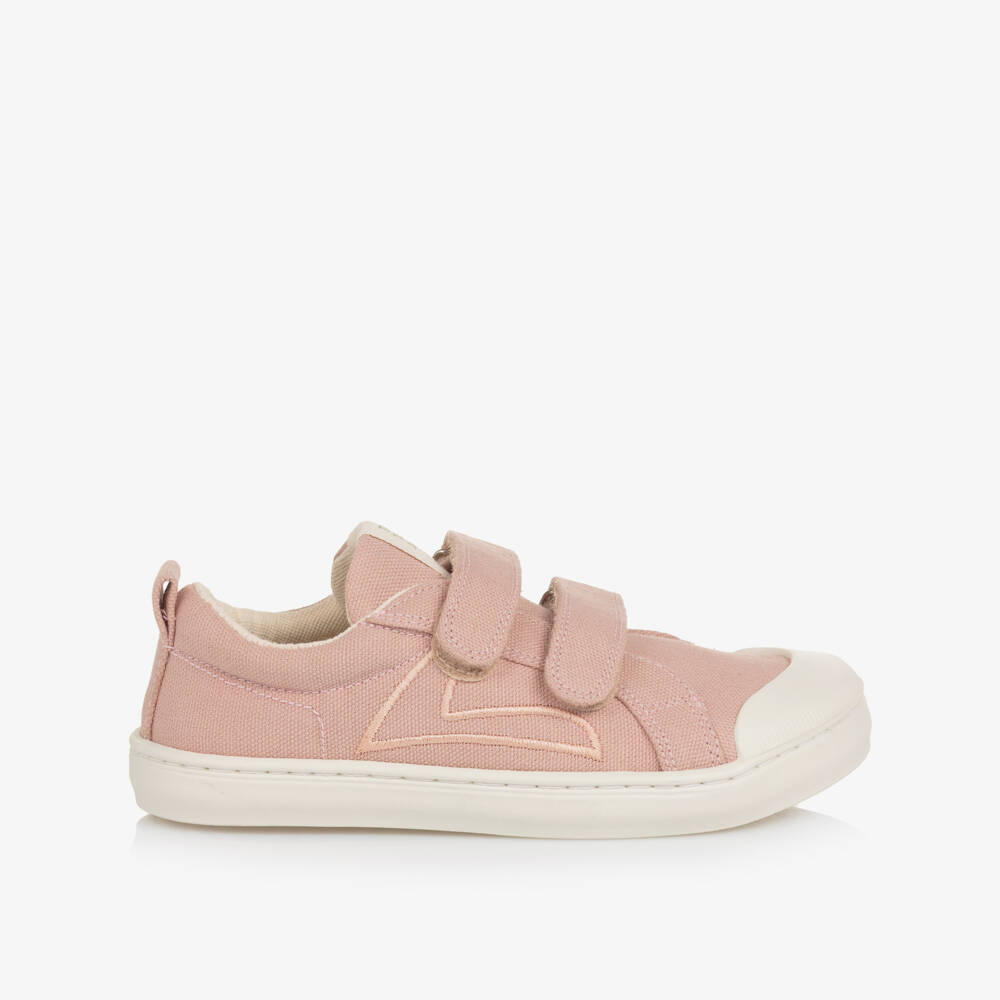 Tip Toey Joey-Pink Velcro Trainers | Childrensalon Outlet