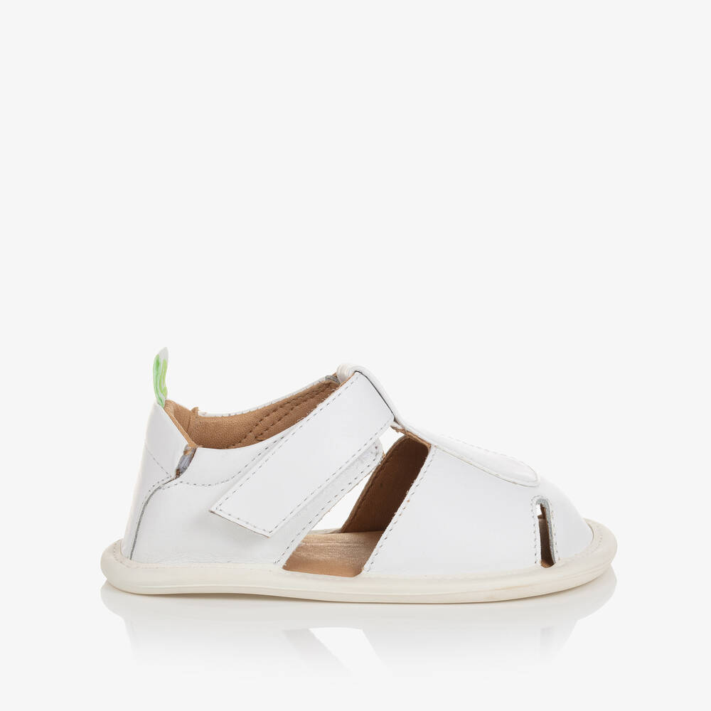 Tip Toey Joey-Белые кожаные сандалии для малышей | Childrensalon Outlet