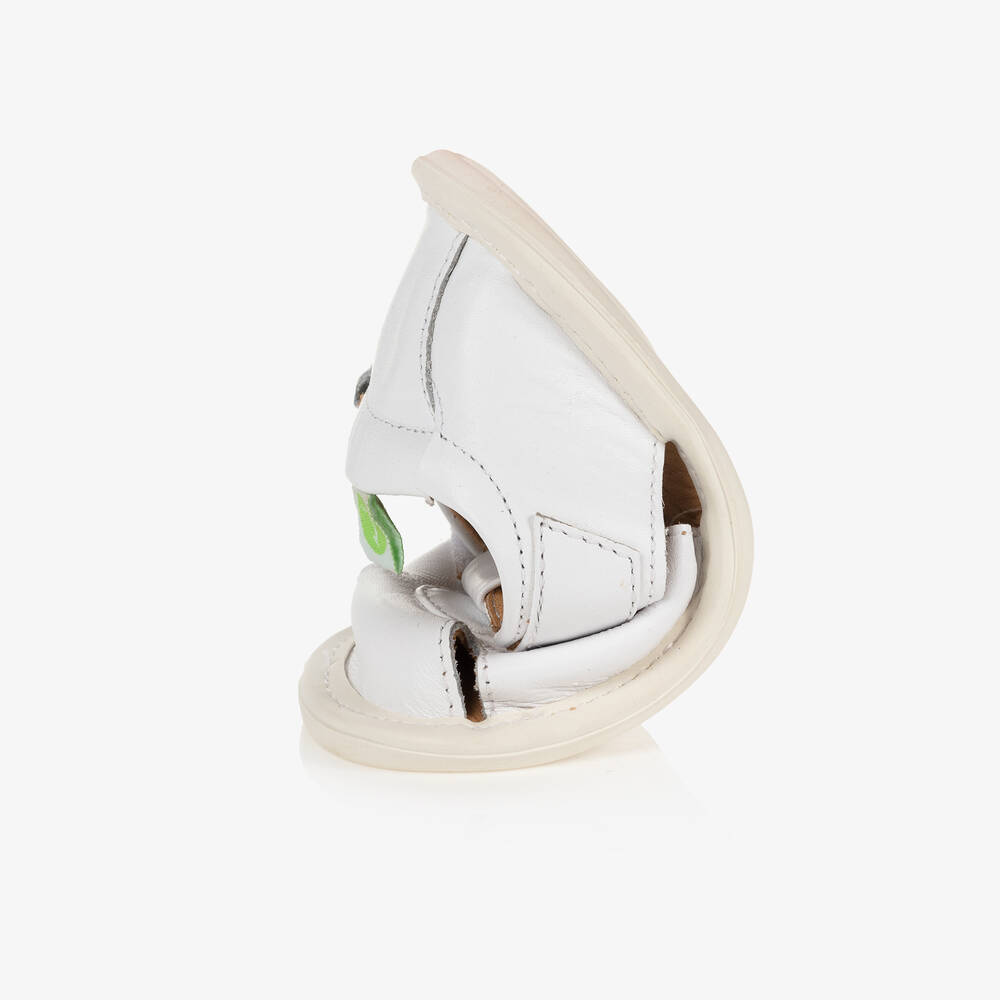 Tip Toey Joey-Белые кожаные сандалии для малышей | Childrensalon Outlet
