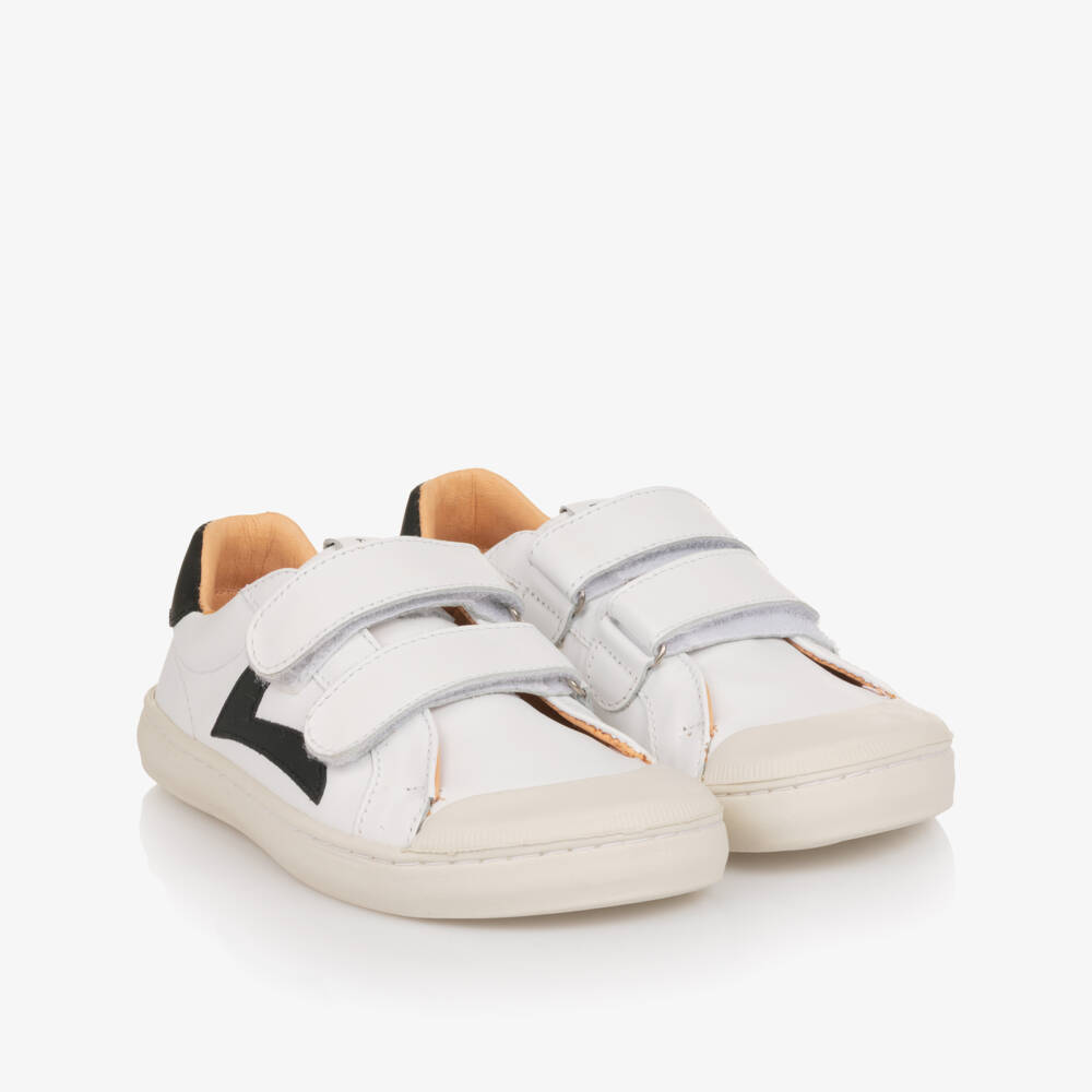 Tip Toey Joey-White Trainers | Childrensalon Outlet