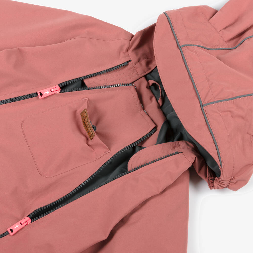 Töastie-Girls Pink Waterproof Bunny Rainsuit | Childrensalon Outlet