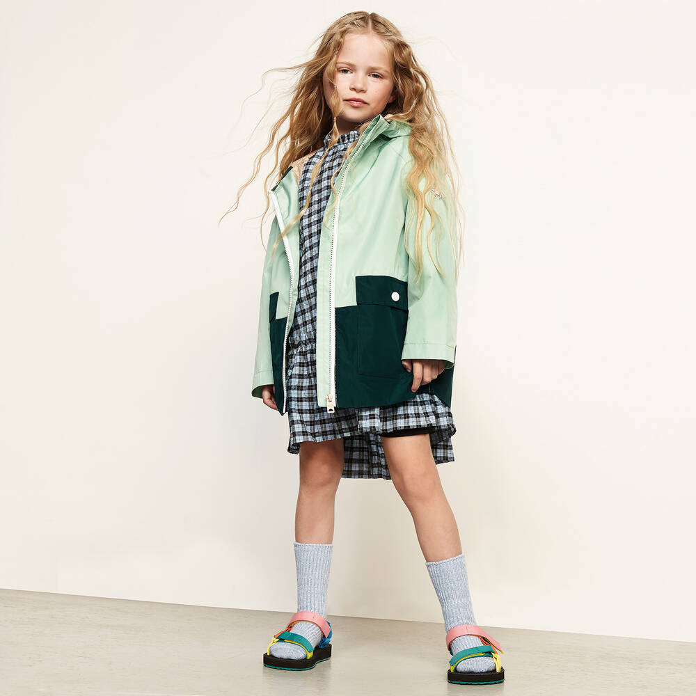 Töastie-Зеленый дождевик и поясная сумка | Childrensalon Outlet