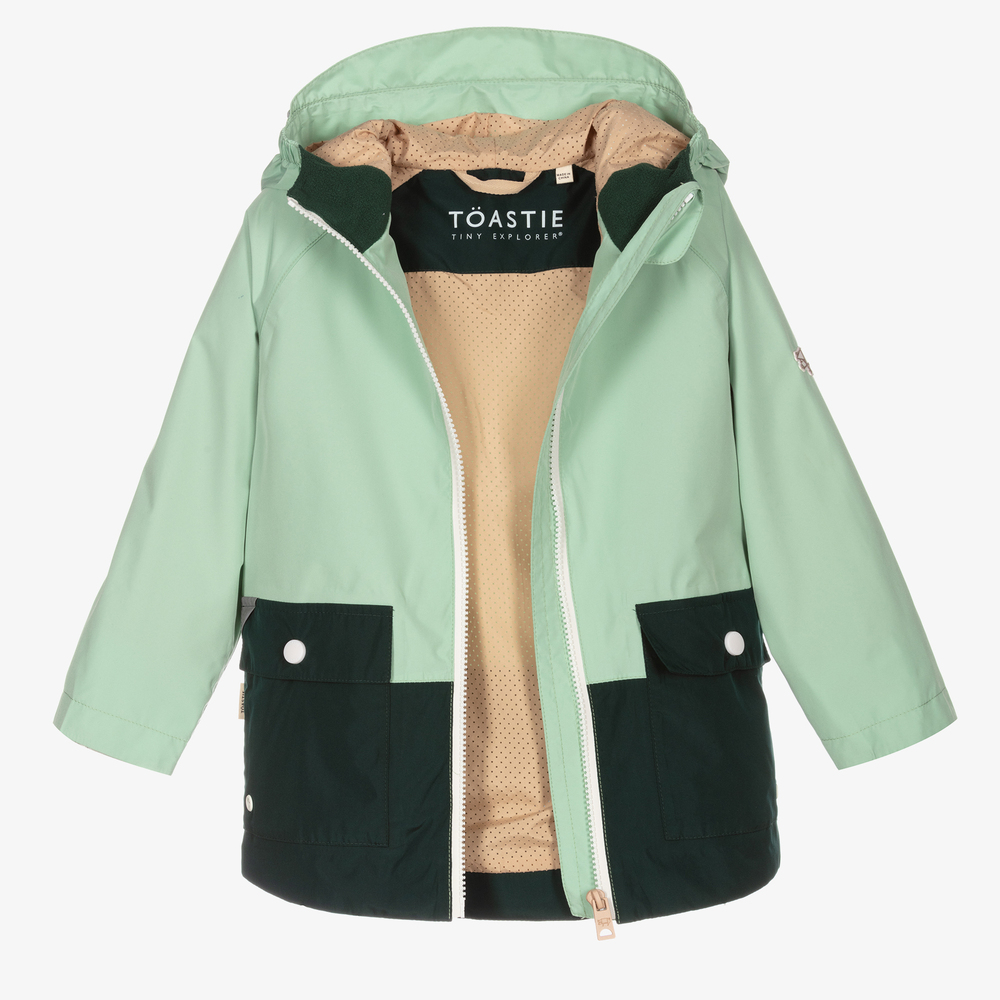 Töastie-Зеленый дождевик и поясная сумка | Childrensalon Outlet