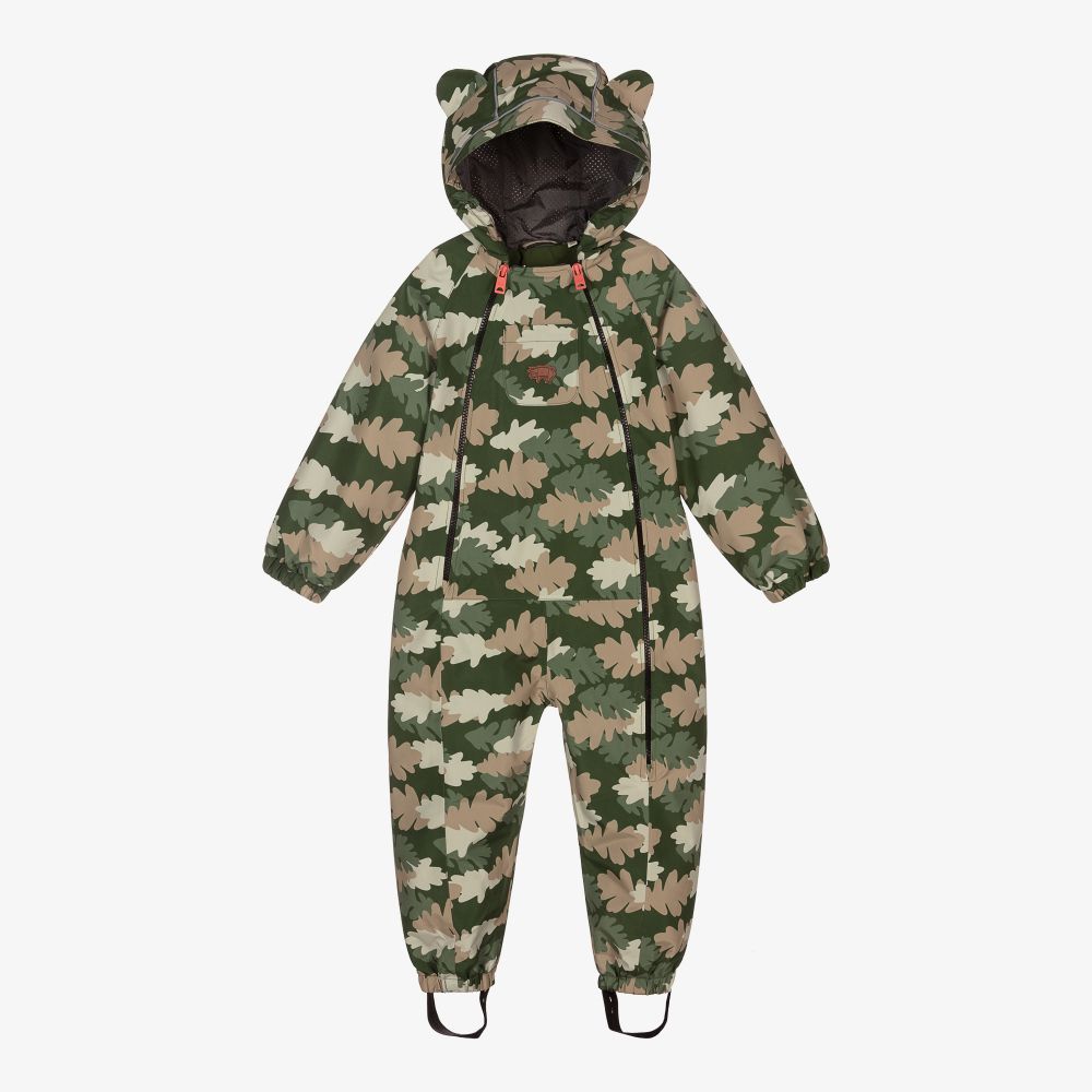 Töastie - Green Waterproof Rain Suit | Childrensalon