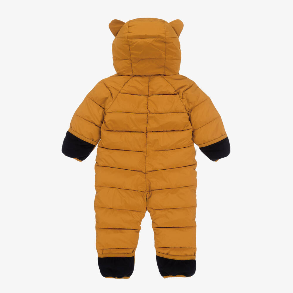 Töastie-Mustard Yellow Padded Snowsuit | Childrensalon Outlet