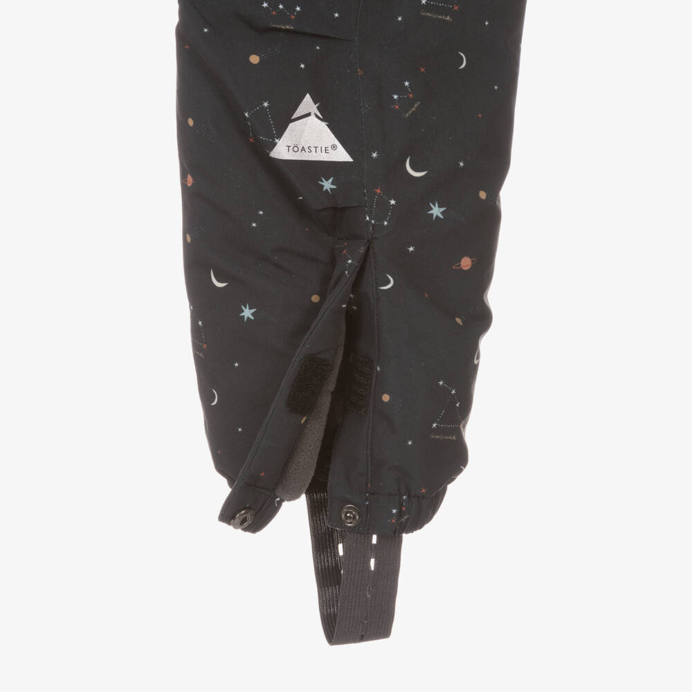Töastie-Navy Blue Star Padded Snowsuit | Childrensalon Outlet