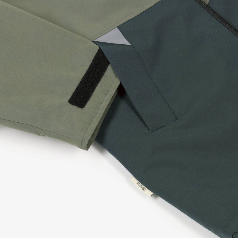 Töastie-Olive Green Waterproof Changing Coat | Childrensalon Outlet