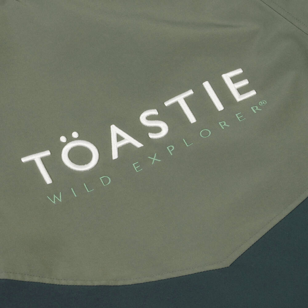 Töastie-Olive Green Waterproof Changing Coat | Childrensalon Outlet