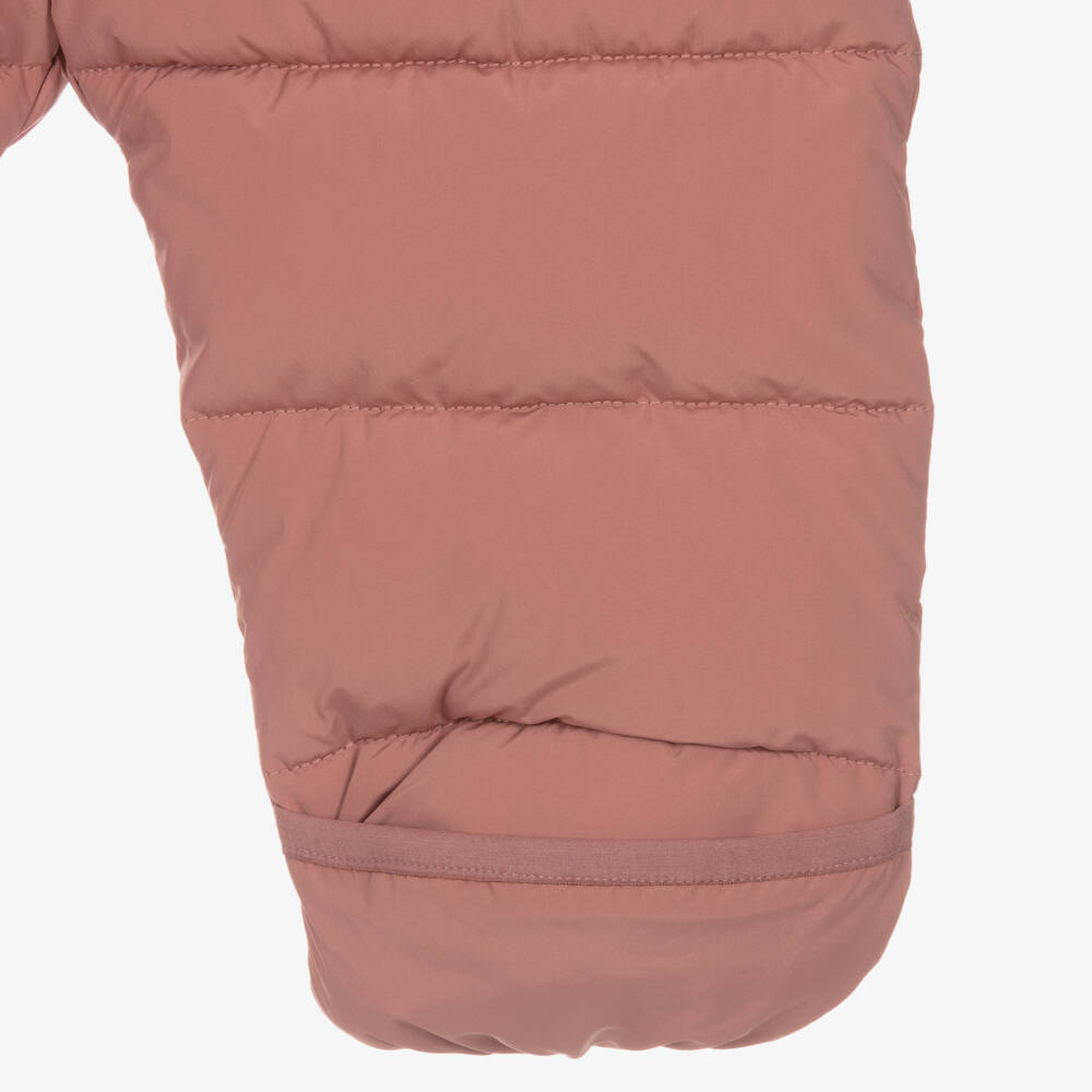 Töastie-Pink Padded Snowsuit | Childrensalon Outlet