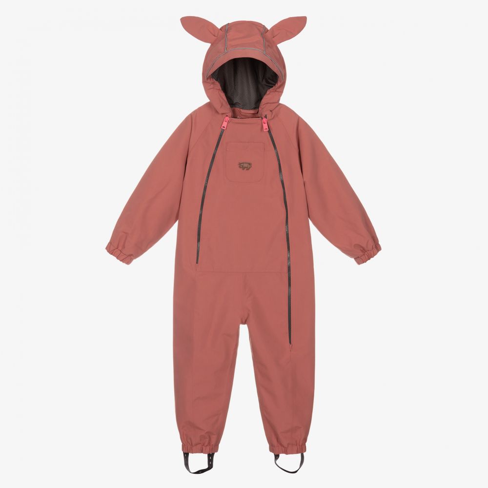Töastie - Pink Waterproof Rain Suit | Childrensalon
