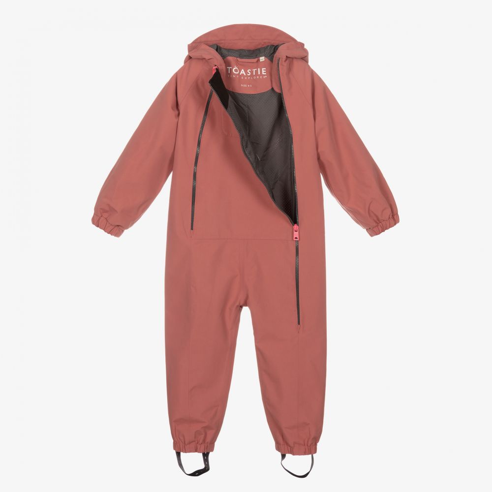 Töastie-Розовый непромокаемый комбинезон | Childrensalon Outlet