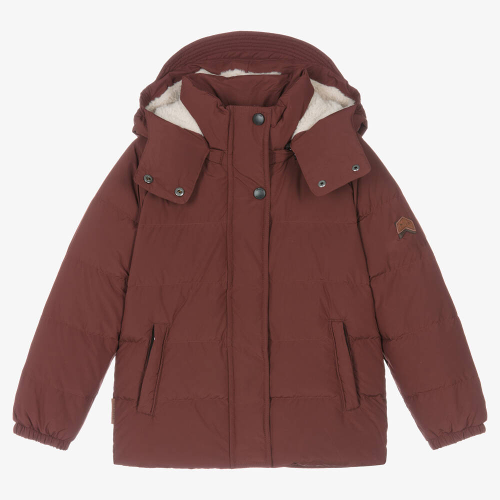 Töastie-Red Down Padded Puffer Coat | Childrensalon Outlet