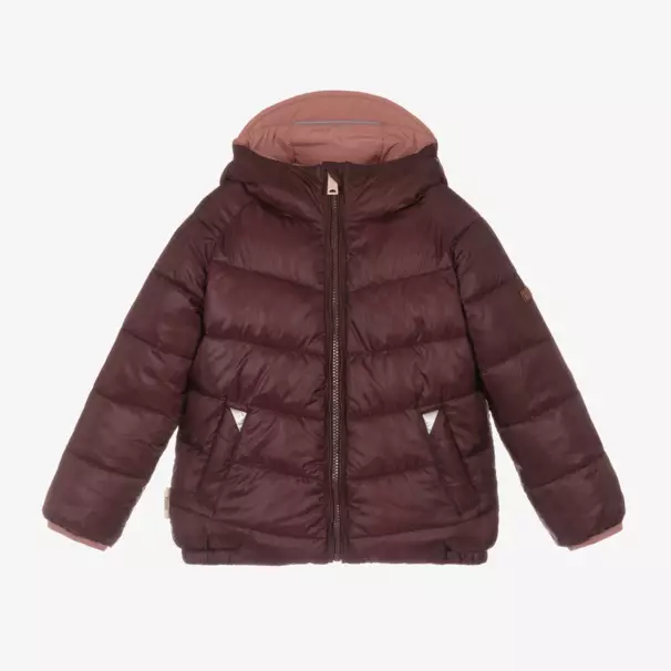 Töastie-Reversible Pink & Red Puffer Jacket | Childrensalon Outlet