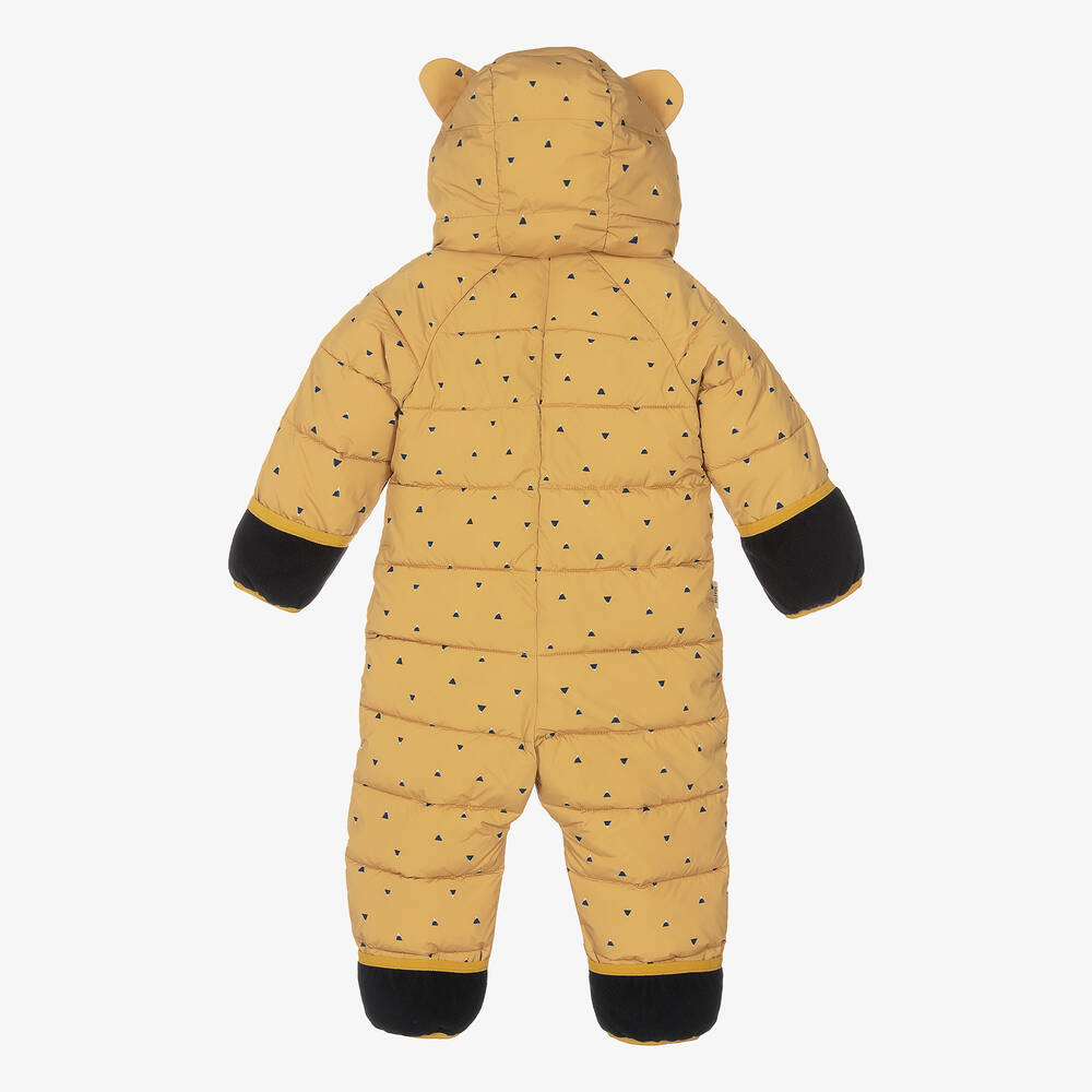 Yellow snowsuit on sale