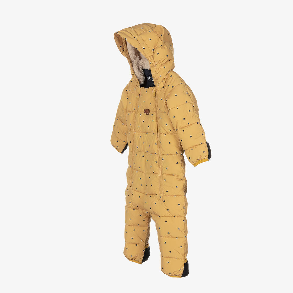 Töastie-Желтый утепленный зимний комбинезон | Childrensalon Outlet