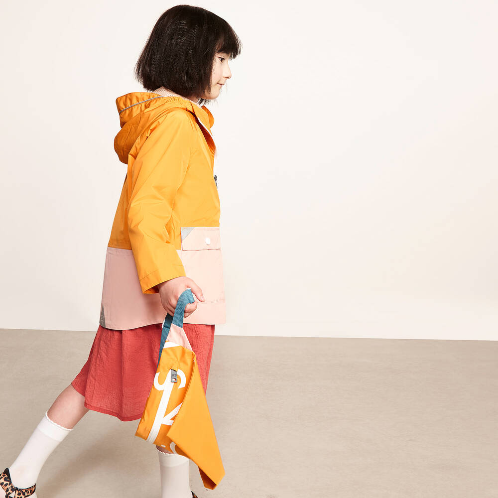 Töastie-Yellow Raincoat & Belt Bag | Childrensalon Outlet