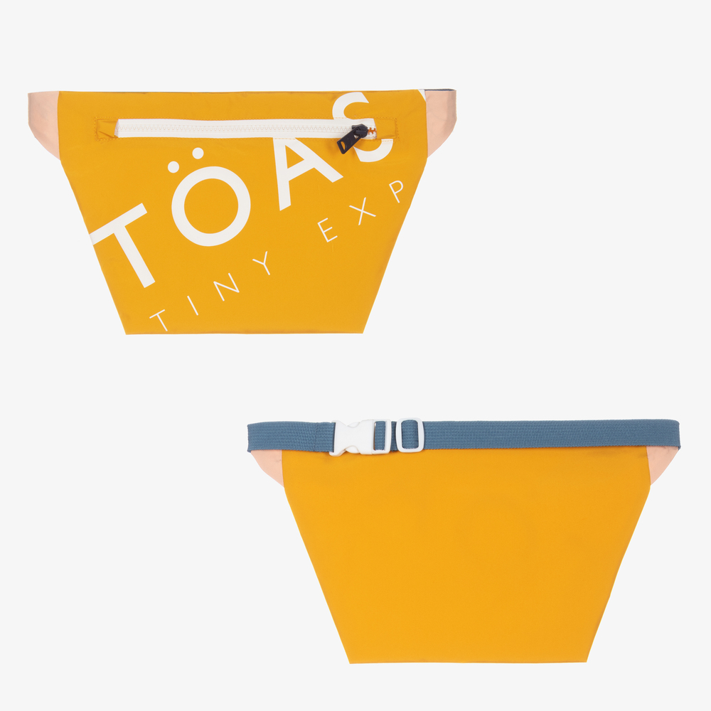 Töastie-Yellow Raincoat & Belt Bag | Childrensalon Outlet
