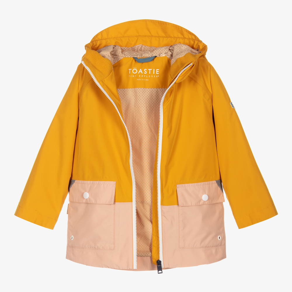 Töastie-Yellow Raincoat & Belt Bag | Childrensalon Outlet