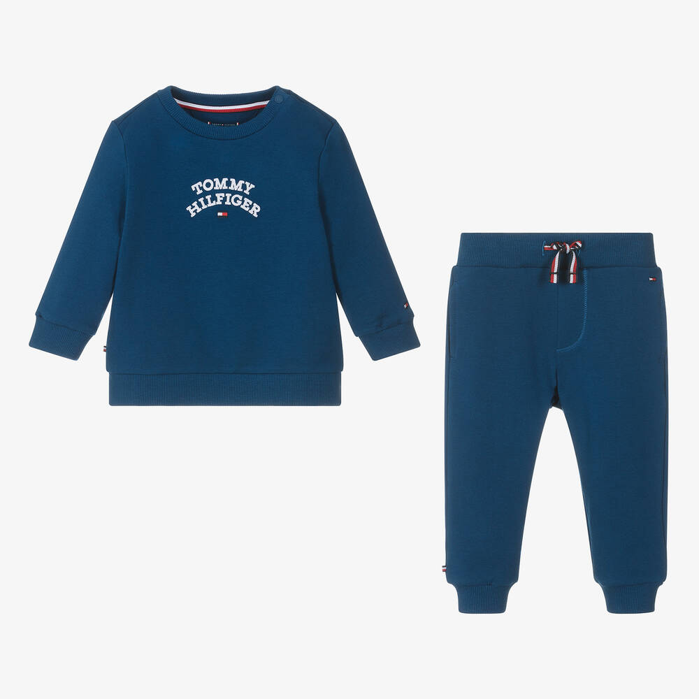 Baby boy outlet tommy hilfiger tracksuit