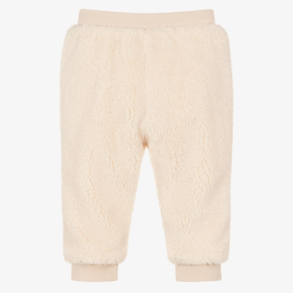 Borg fleece joggers top
