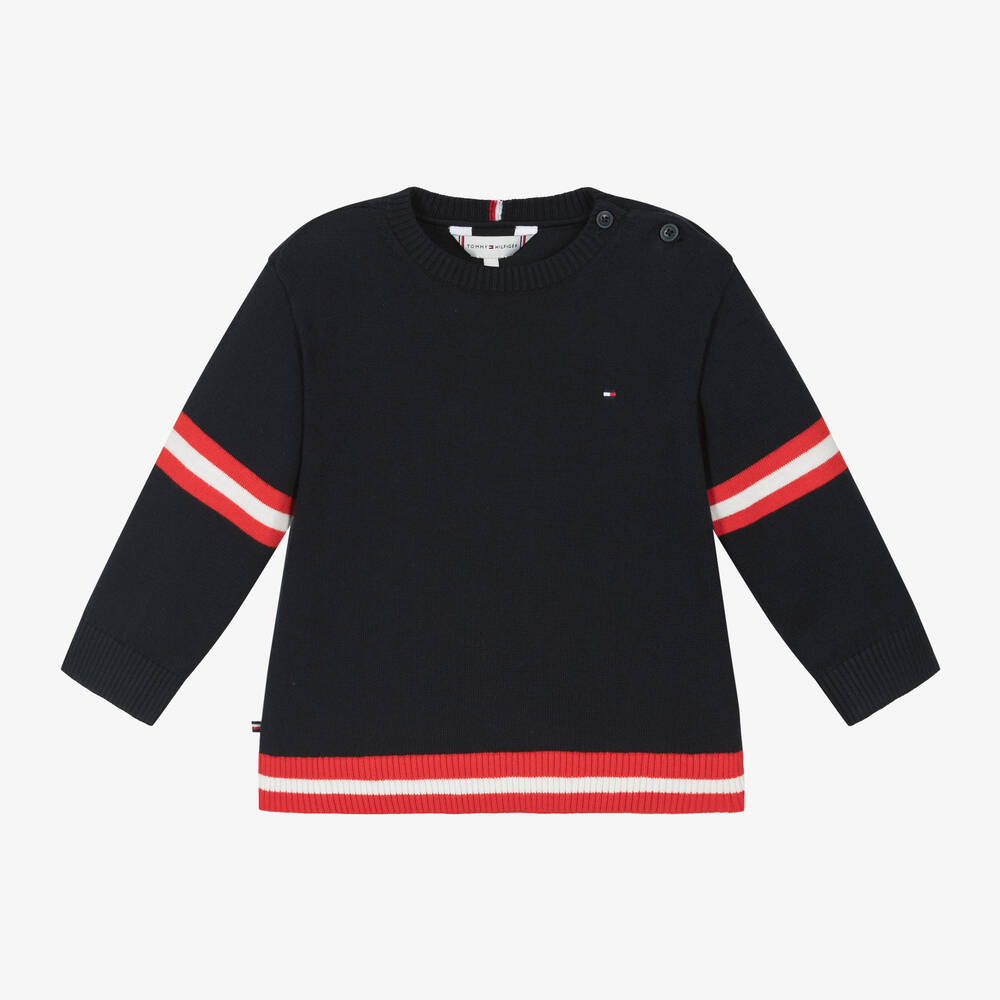 Tommy hilfiger baby blue jumper on sale