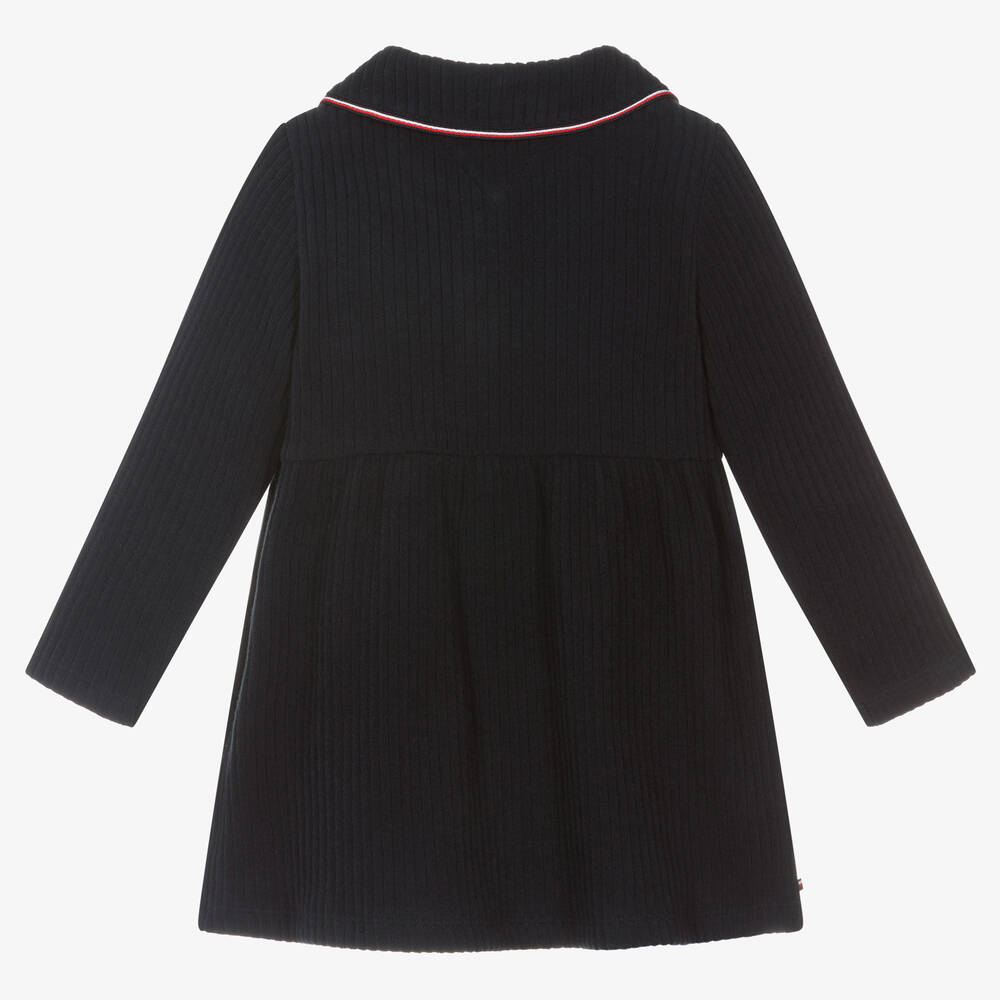 Tommy Hilfiger Baby Girls Blue Jersey Dress Childrensalon Outlet