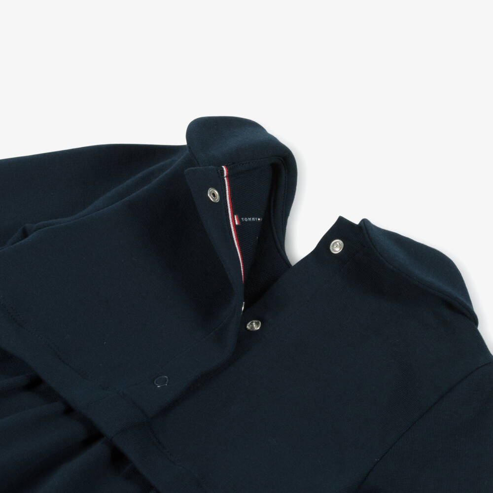 Tommy Hilfiger-Платье из синего трикотажа для девочек | Childrensalon Outlet