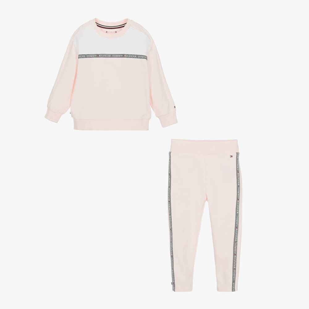 Tommy hilfiger tracksuit on sale girls