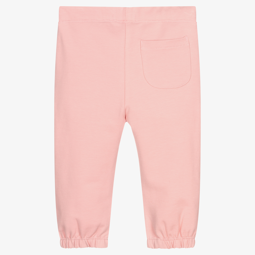 Tommy Hilfiger-Розовые хлопковые джоггеры для малышек | Childrensalon Outlet