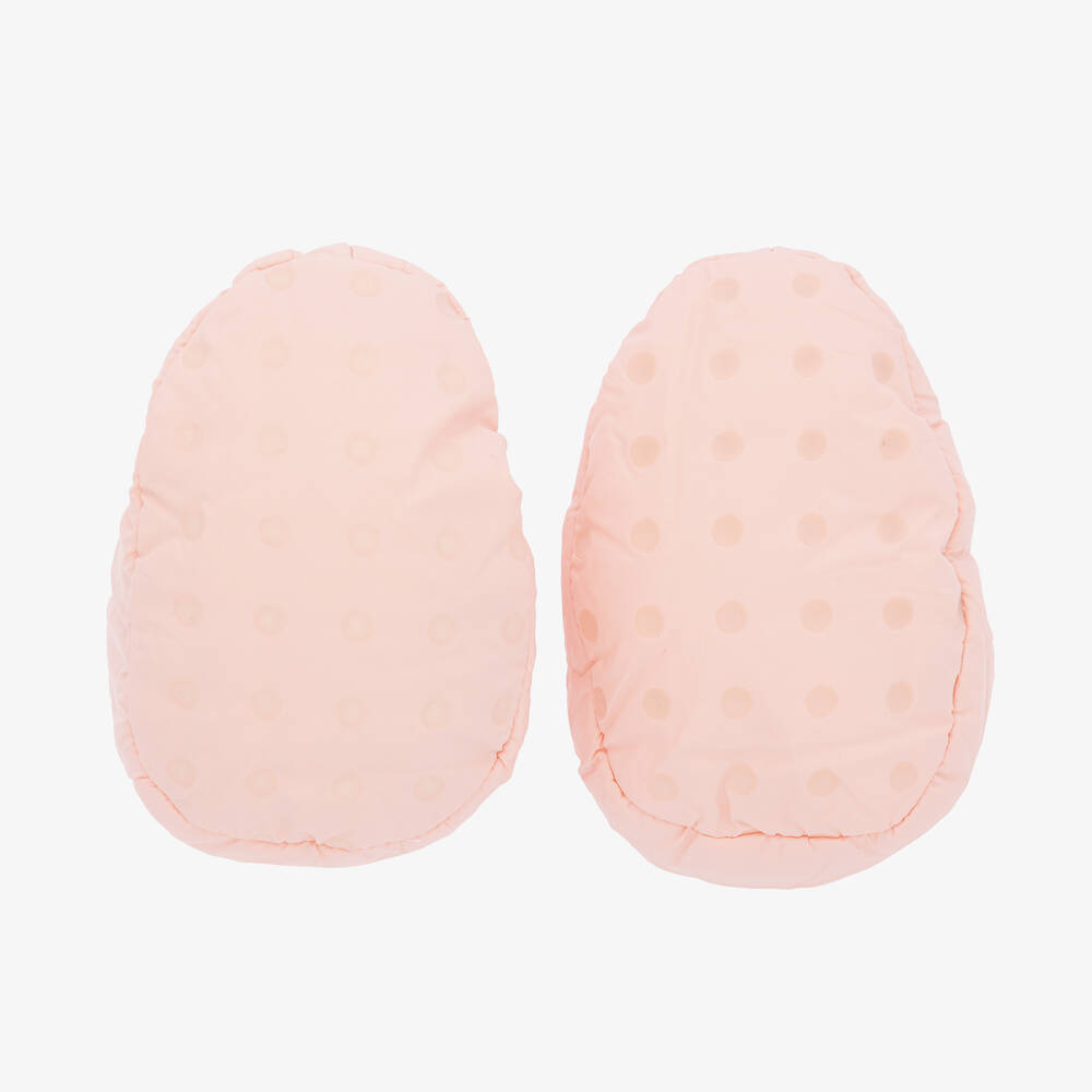 Tommy Hilfiger-Baby Girls Pink Hooded Snowsuit | Childrensalon Outlet