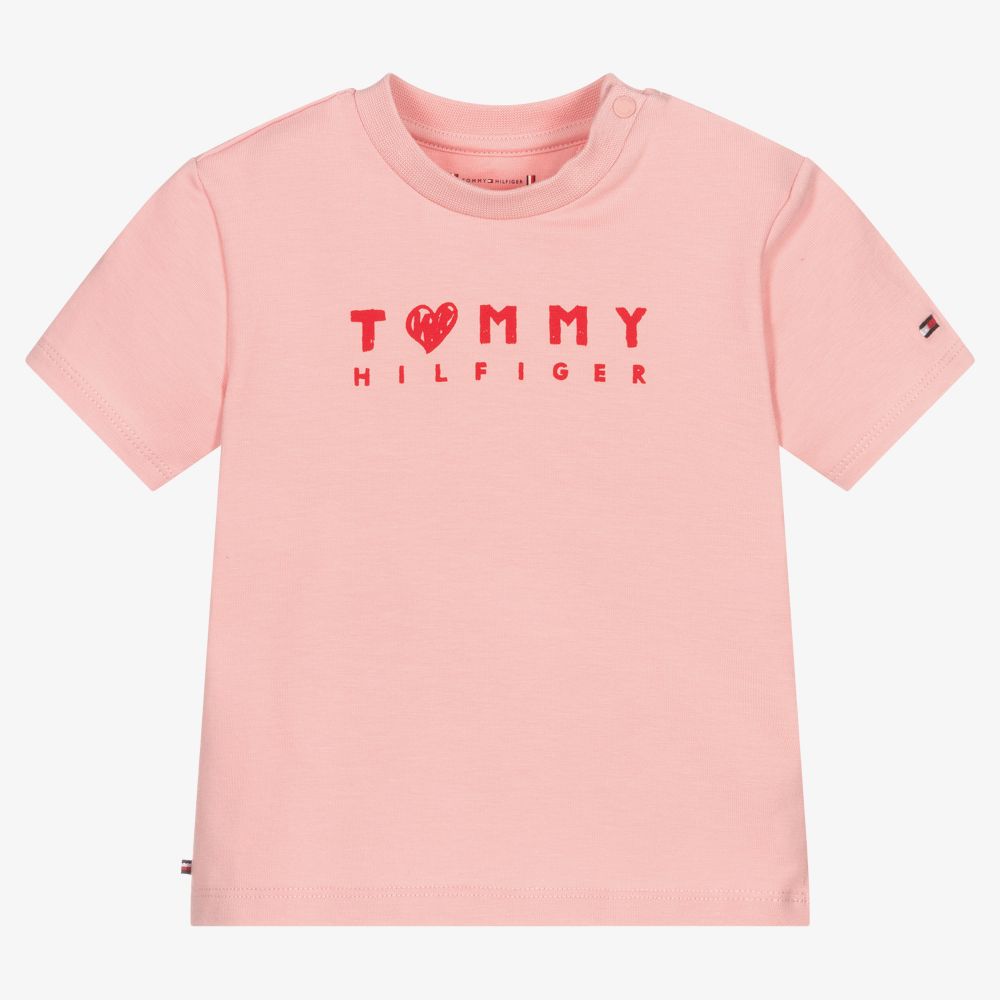 Tommy Hilfiger - Baby Girls Pink | Childrensalon Outlet