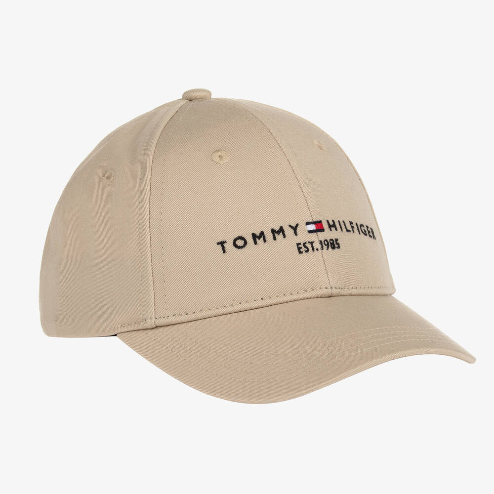 Tommy Hilfiger - Childrensalon Biobaumwolle aus | Beiges Cap Outlet