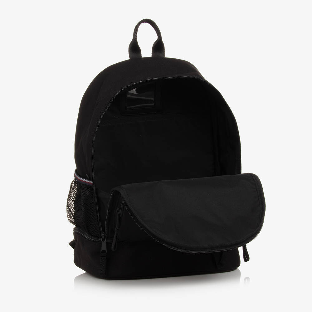 Tommy Hilfiger-Black Backpack & Pencil Case Set (38cm) | Childrensalon Outlet