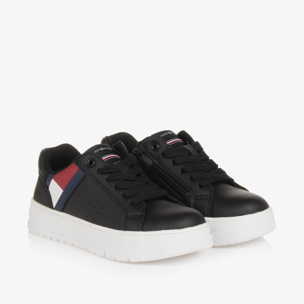 Tommy hilfiger black trainers 2025
