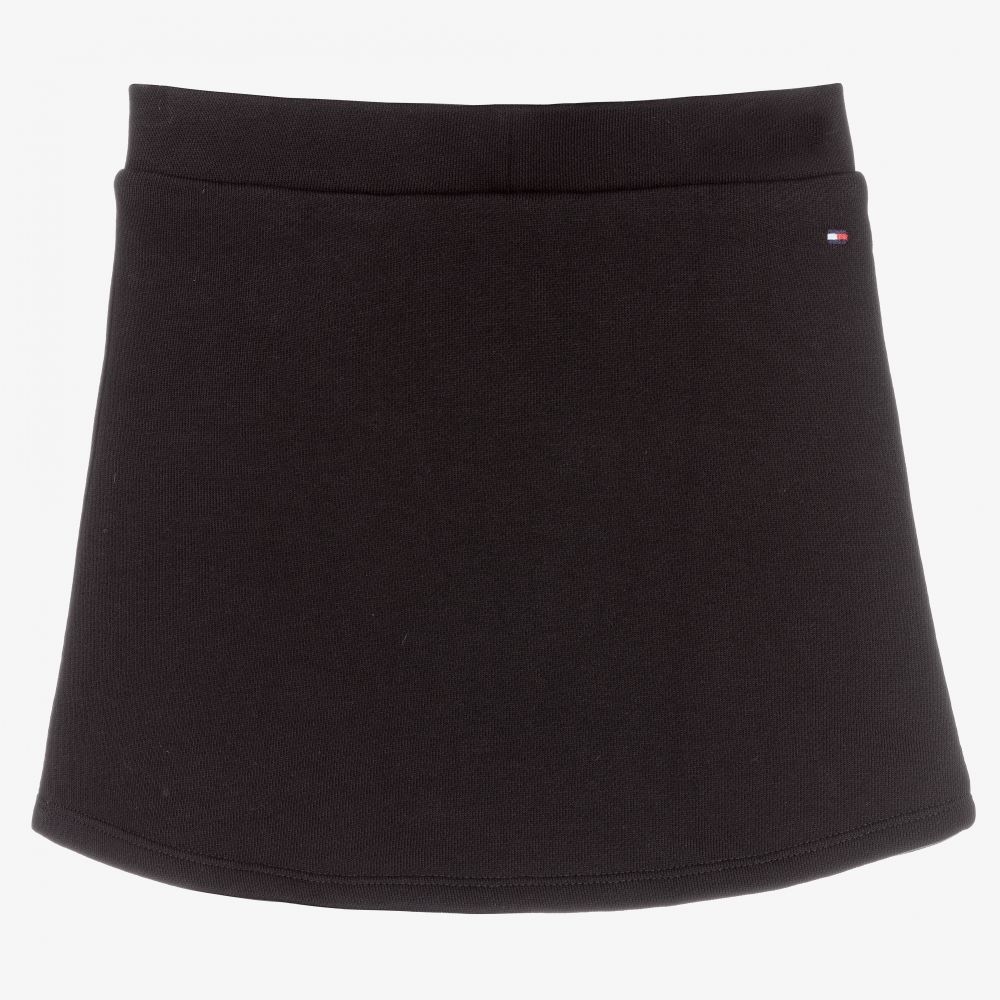 Tommy Hilfiger-Черная юбка из органического хлопка | Childrensalon Outlet