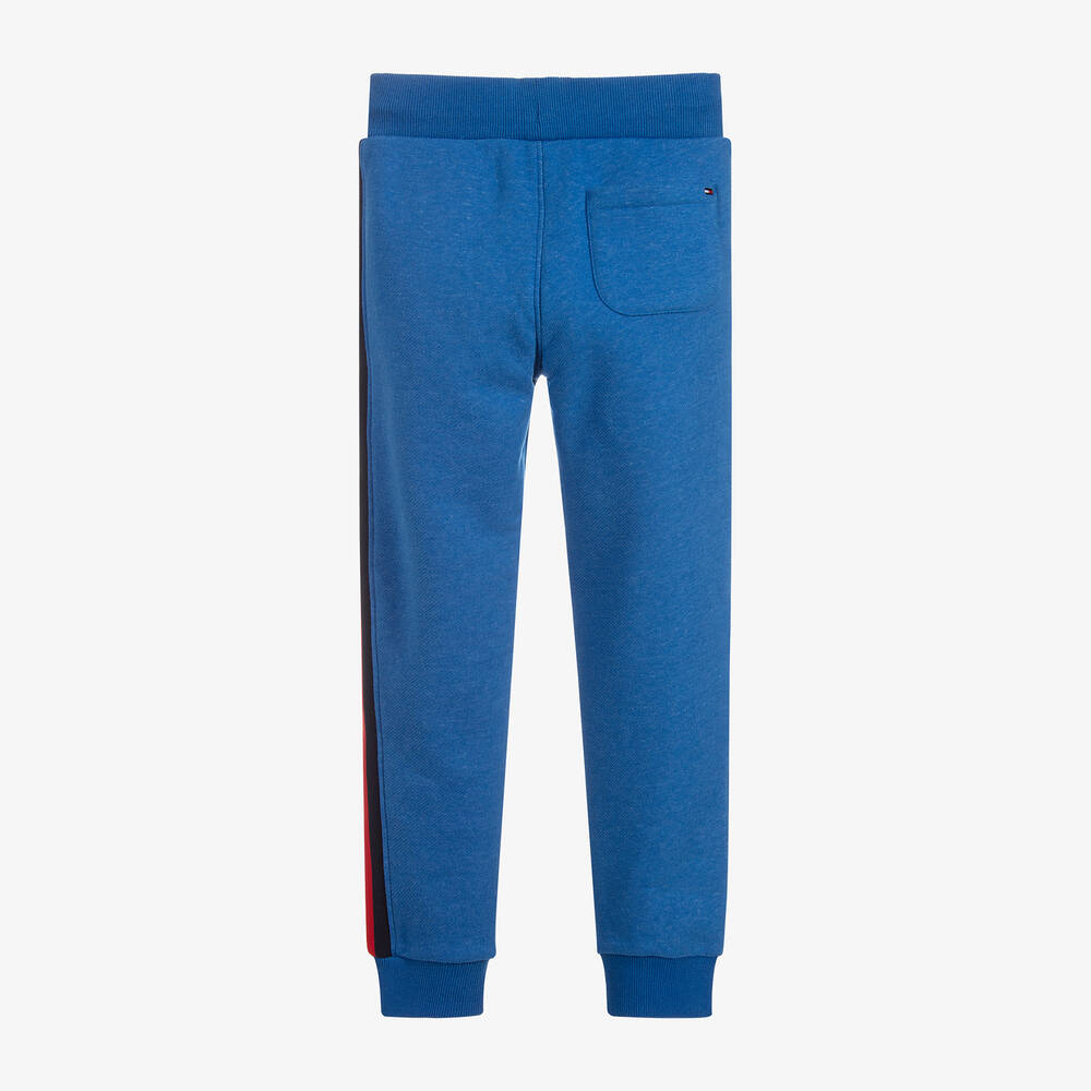 Tommy Hilfiger-جوغرز قطن عضوي لون أزرق للأولاد | Childrensalon Outlet